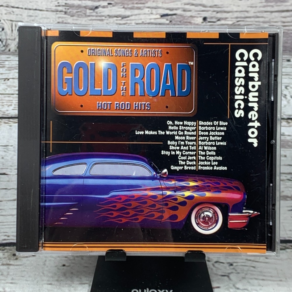 Gold For‎ The Road - Hot Rod Hits Car Classics [1997 CD] Music Album Compilation
